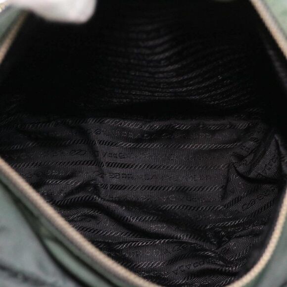 PRADA Shoulder Bag Nylon Khaki - Picture 11 of 15